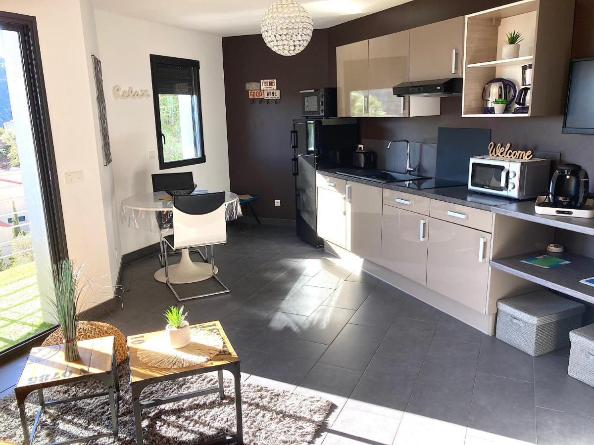Residence Costa Vermella, Vue Mer Et Montagne Au Calme Cerbère Екстериор снимка